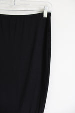 STORQ Black Stretch Fitted Skirt | Petite