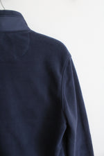 NEW Jos. A. Bank Traveler Tailored Fit Blue 1/4 Zip Fleece Sweatshirt | M