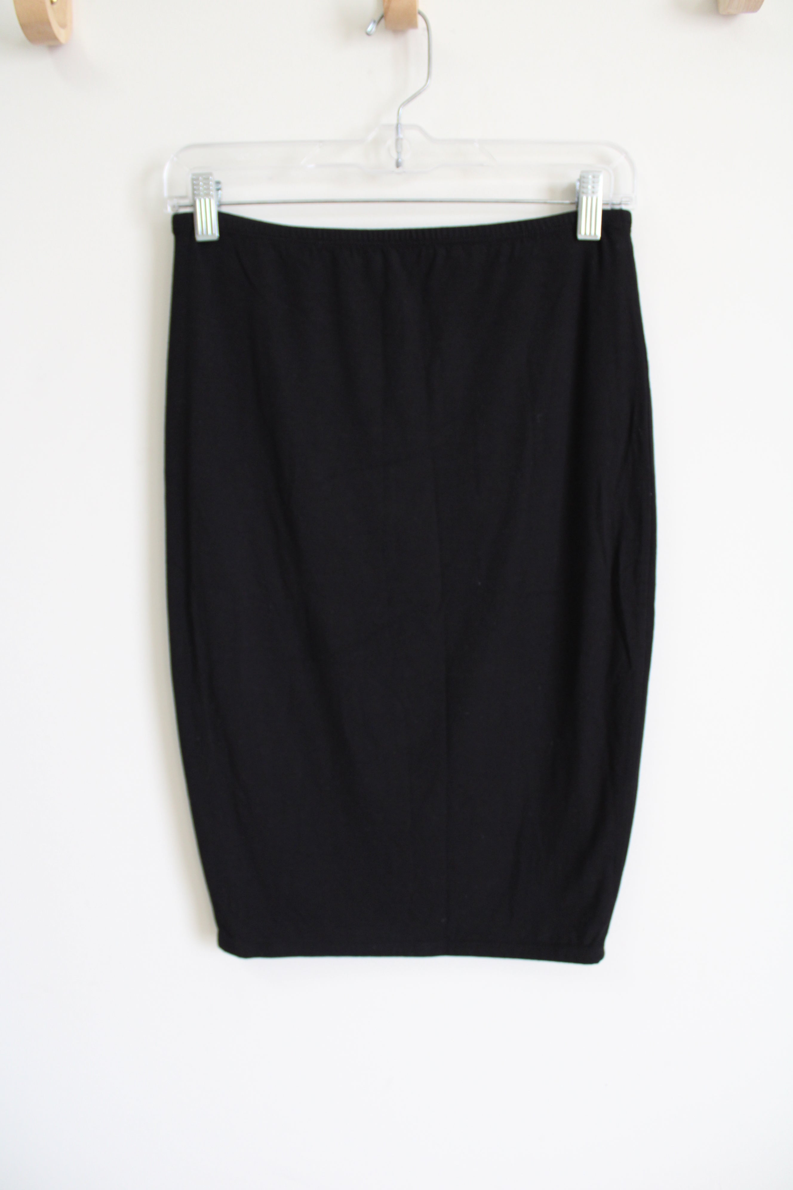 STORQ Black Stretch Fitted Skirt | Petite
