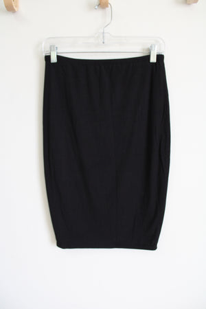 STORQ Black Stretch Fitted Skirt | Petite