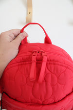 NEW Vera Bradley Disney Red Quilted Small Backpack
