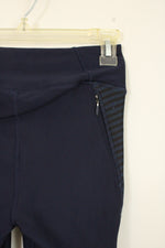 Under Armor Blue and Pink Cropped Leggings | S