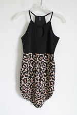 Shein Black Leopard Dress | 4