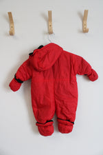 NEW Professional Sports Club Red Kansas City Chiefs Black Fleece Lined Snow Suit | 3-6 MO