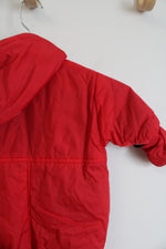 NEW Professional Sports Club Red Kansas City Chiefs Black Fleece Lined Snow Suit | 3-6 MO