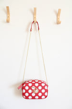 Disney Loungefly Red & White Polka Dot Crossbody Bag