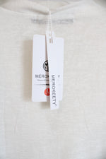 NEW Merokeety White Cardigan Sweater with Pockets | L