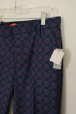 NEW Joe Fresh Blue and Red Slim Fit Coupe Pants | 4