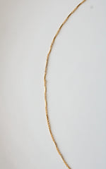Gold Finish Sterling Silver Necklace