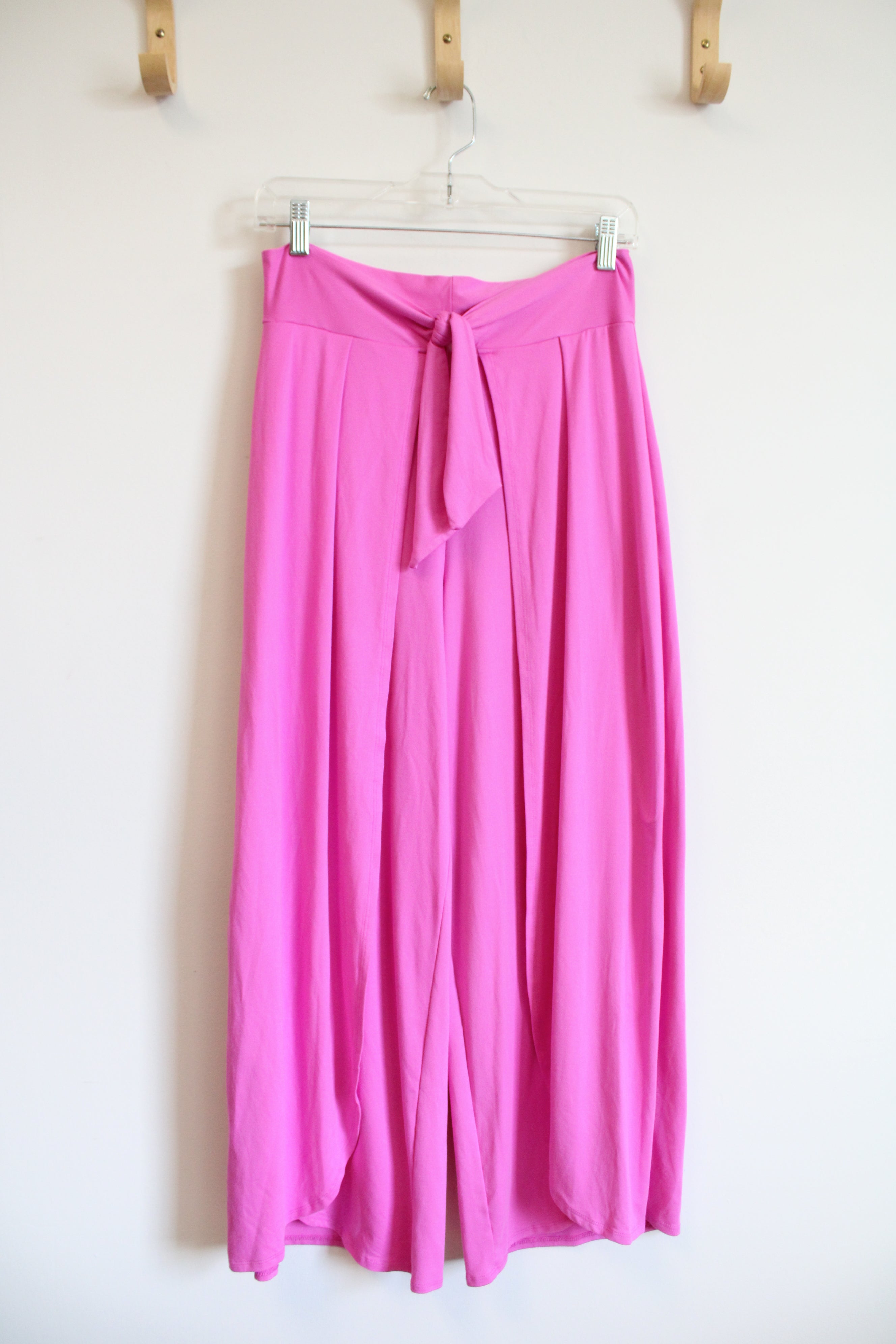 Freshwater Pink Knit Loose Pants | M