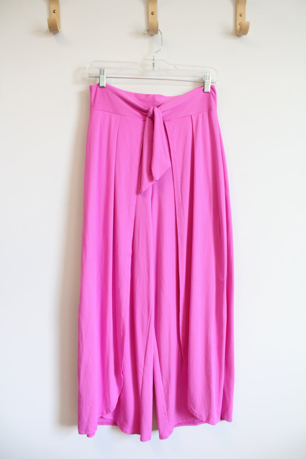 Freshwater Pink Knit Loose Pants | M