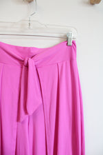 Freshwater Pink Knit Loose Pants | M