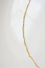 Gold Finish Sterling Silver Necklace