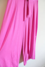 Freshwater Pink Knit Loose Pants | M