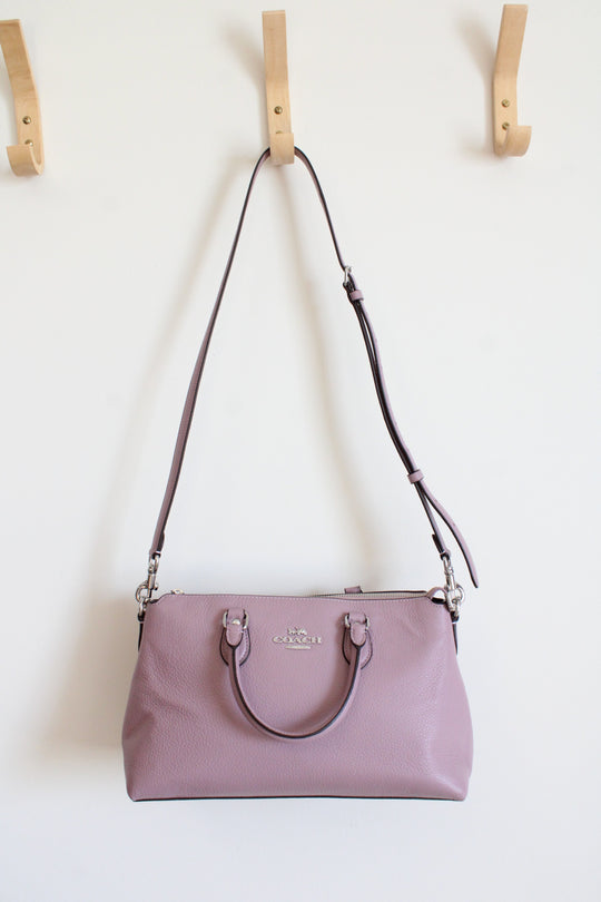 Coach Georgia Purple Satchel Convertible Bag