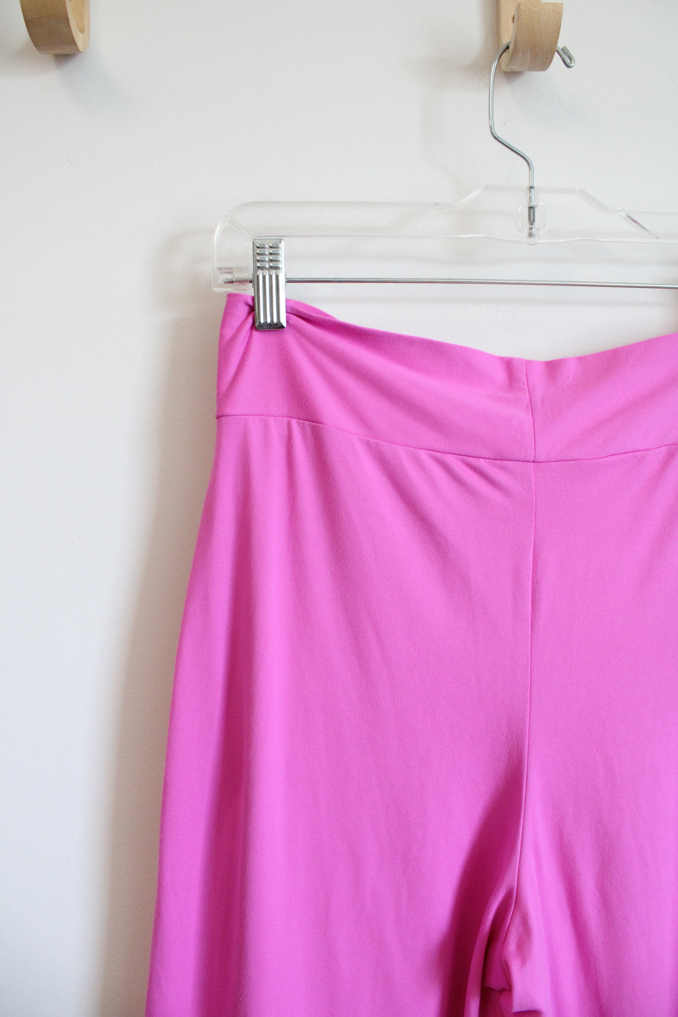 Freshwater Pink Knit Loose Pants | M