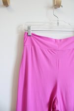 Freshwater Pink Knit Loose Pants | M