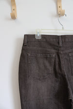 NEW Gloria Vanderbilt Sulphur Brown Amanda Pants | 12 Short