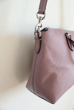Coach Georgia Purple Satchel Convertible Bag