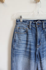 Hollister Ultra High-Rise Distressed Mom Jeans | 1S