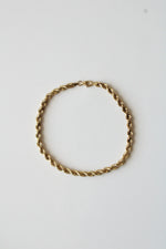 10K Yellow Gold Twist Bracelet