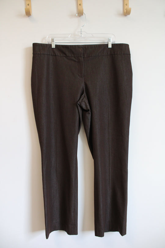 Nine West Brown Trouser Pants | 16