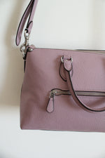 Coach Georgia Purple Satchel Convertible Bag