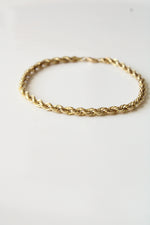 10K Yellow Gold Twist Bracelet