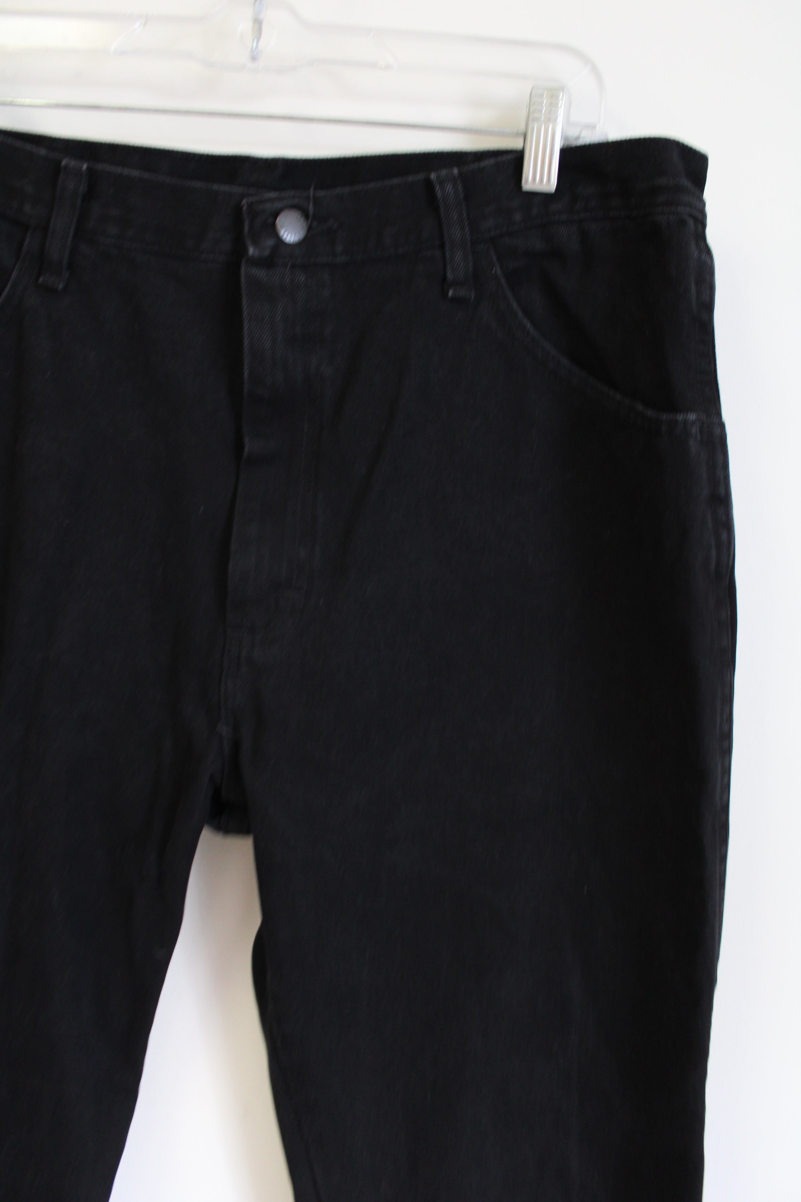 Rustler Black Denim Jeans | 38X29