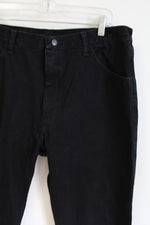 Rustler Black Denim Jeans | 38X29