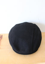 JJ Hat Center Stefano Black Cashmere And Wool Cap | XXL