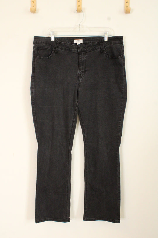 M. Jeans by Maurices Mid-rise Slim Boot Black Jeans | 18