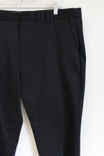 Dockers Classic Fit Flat Front Black Khaki Pants | 38X29
