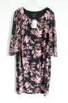 NEW Connected Black Pink Floral Dress | 24