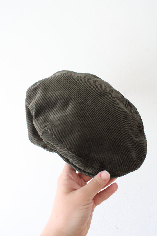 JJ Hat Center Jonathan Richard Green Corduroy Cotton Cap | L