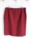 Jones Studio Separates Red Pencil Skirt | 14