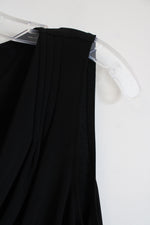 NEW Calvin Klein Black Sleeveless Cowl Neck Top | XL