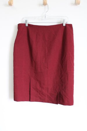 Jones Studio Separates Red Pencil Skirt | 14