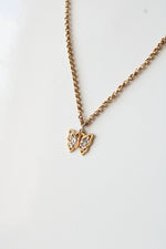 14K Yellow Gold Butterfly Anklet