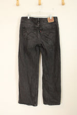 Levi's Super Low Wide Leg Gray Jeans | 12