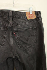 Levi's Super Low Wide Leg Gray Jeans | 12
