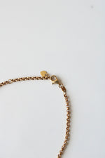 14K Yellow Gold Butterfly Anklet