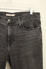 Levi's Gray Shaping Straight Jeans | 32