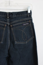 Calvin Klein Vintage High Rise Straight Fit Jeans | 10 (26")