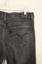 Levi's Gray Shaping Straight Jeans | 32
