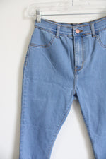 Fashion Nova Light Wash Distressed Skinny Jeans | 11