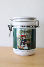 The Art Institute Of Chicago The Masterpiece Collection Two Sisters On The Terrace By Pierre-Auguste Renoir Porcelain Cannister