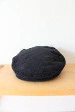 JJ Hat Center Jonathan Richard Black Corduroy Cotton Cap | XXL
