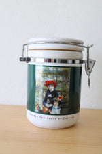 The Art Institute Of Chicago The Masterpiece Collection Two Sisters On The Terrace By Pierre-Auguste Renoir Porcelain Cannister