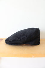 JJ Hat Center Jonathan Richard Black Corduroy Cotton Cap | XXL